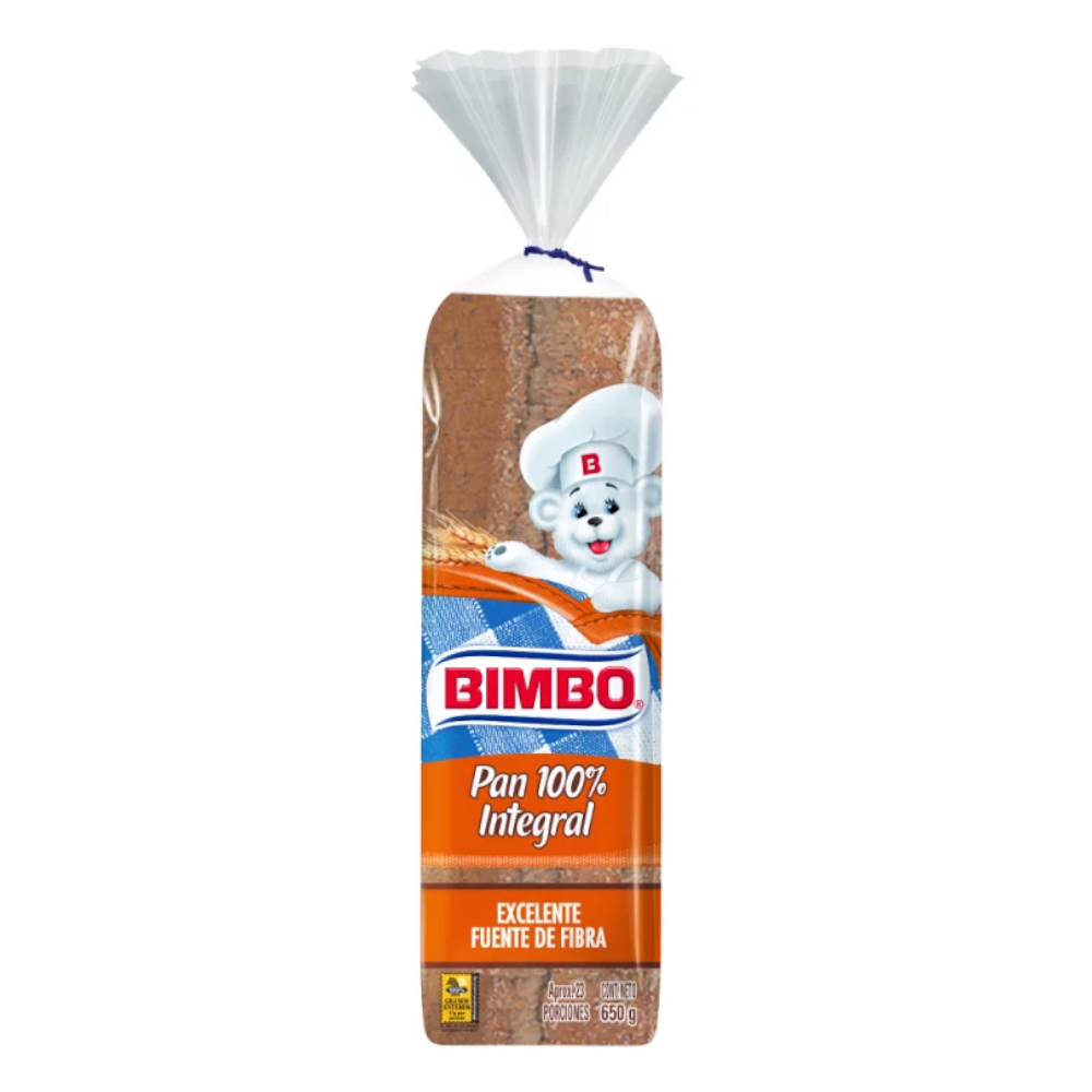 Pan Integral Bimbo 650Gr | SuperBooM